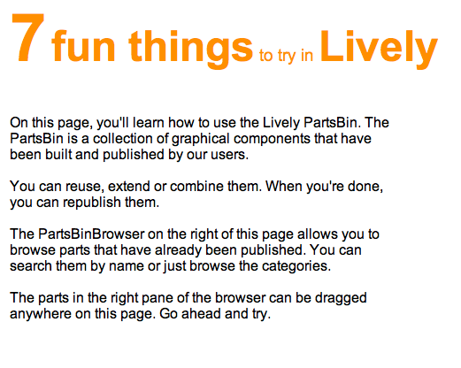 7 fun things